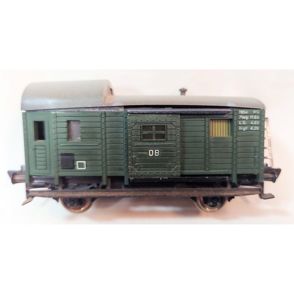 FLEISCHMANN Freight Wagon Luggage Car HO Vintage with Box